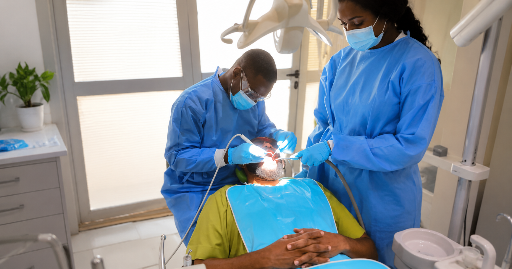 Men's oral health care at Dentoc Dental Clinic